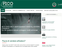 Tablet Screenshot of pico-adviser.com